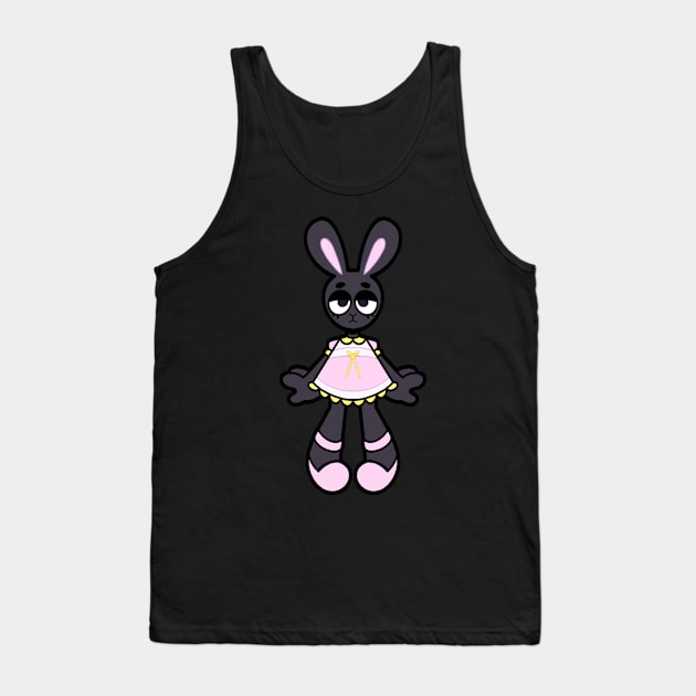 Izzy the Bunny Tank Top by Indy-Site